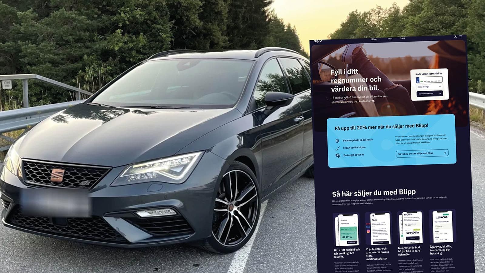 Sälj bilen enkelt på de största marknadsplatserna